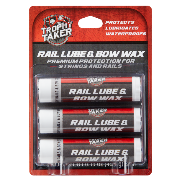 Archery Bow string Wax Protects Rail Lube Lengthens Strings Recurve Compound 